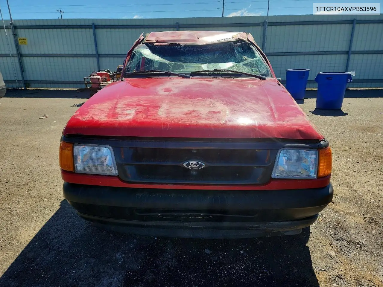 1997 Ford Ranger VIN: 1FTCR10AXVPB53596 Lot: 57038476