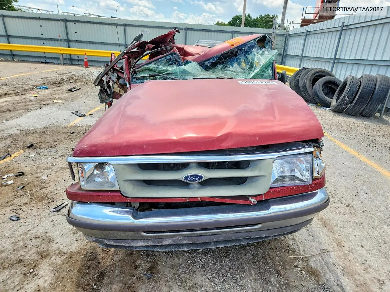 1997 Ford Ranger VIN: 1FTCR10A6VTA62087 Lot: 59351876