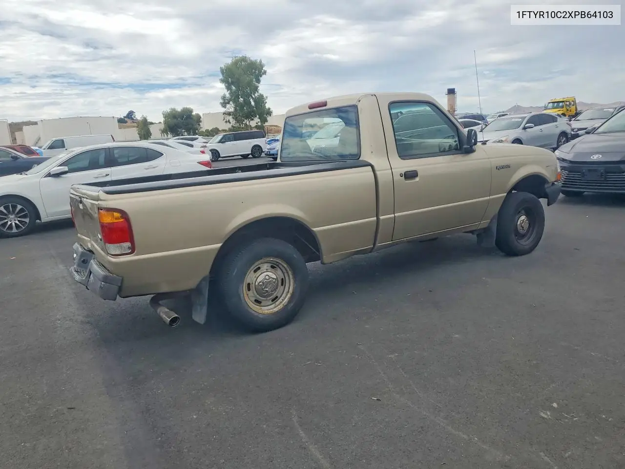1999 Ford Ranger VIN: 1FTYR10C2XPB64103 Lot: 60681106