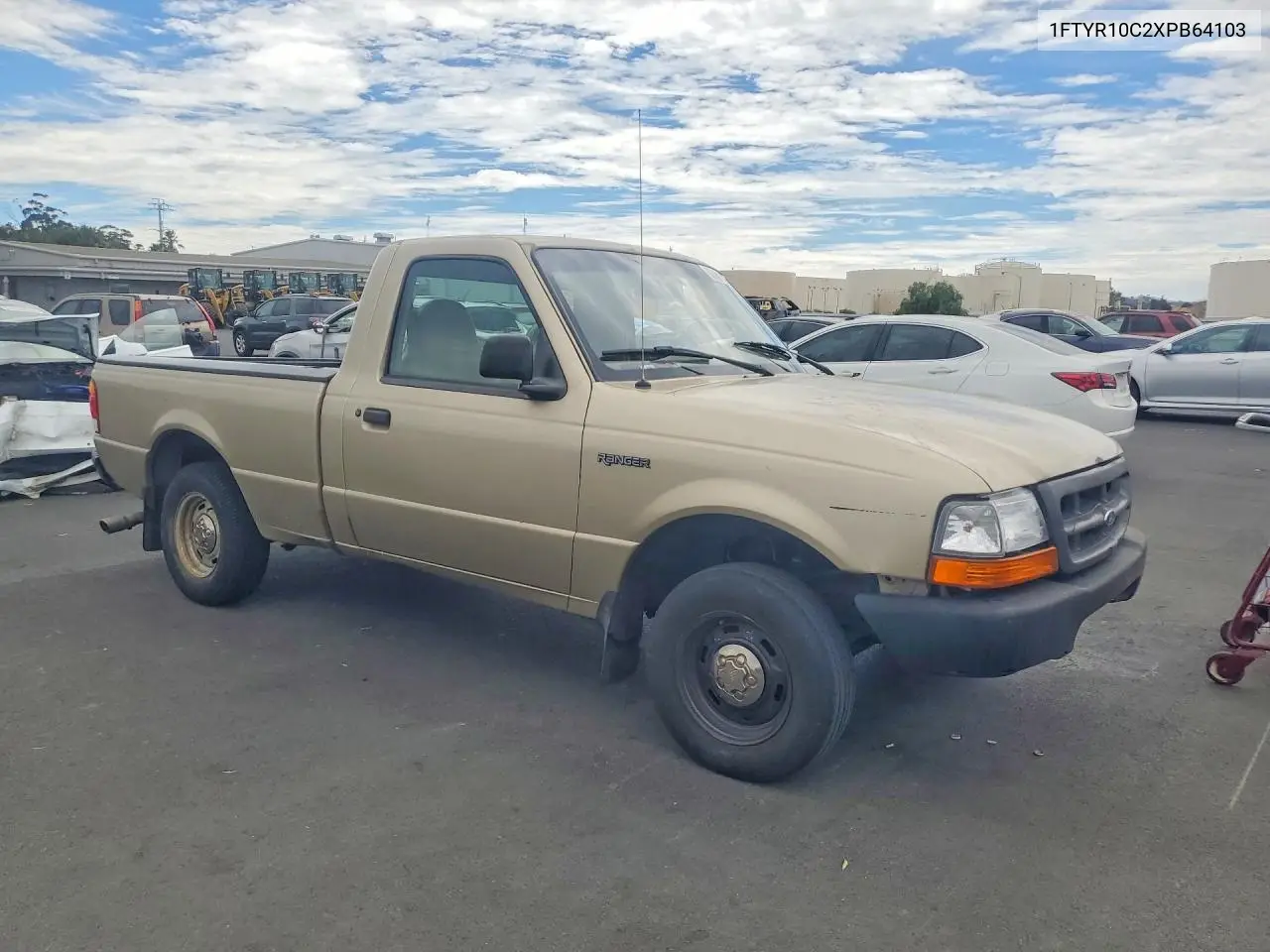 1999 Ford Ranger VIN: 1FTYR10C2XPB64103 Lot: 60681106