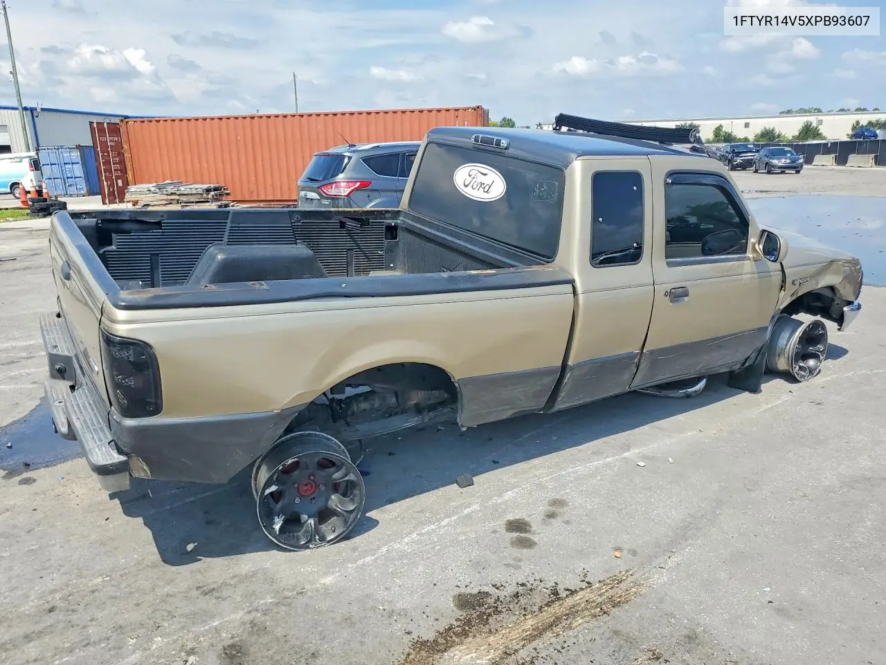 1999 Ford Ranger Super Cab VIN: 1FTYR14V5XPB93607 Lot: 61294036