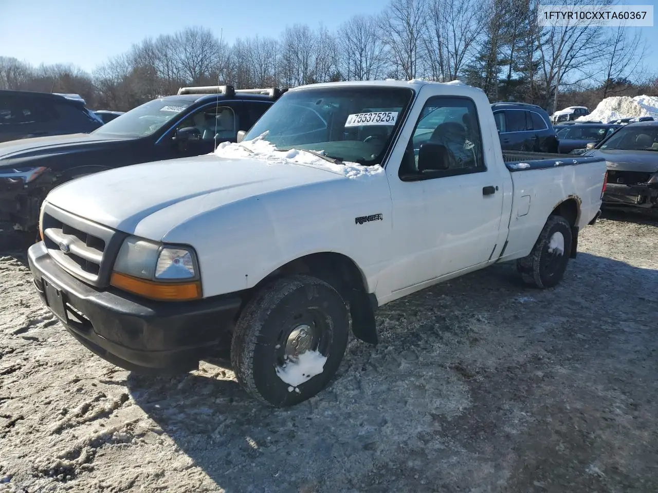 1999 Ford Ranger VIN: 1FTYR10CXXTA60367 Lot: 75537525