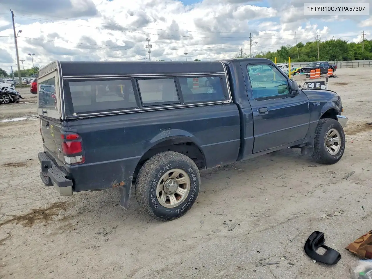 2000 Ford Ranger VIN: 1FTYR10C7YPA57307 Lot: 57921176