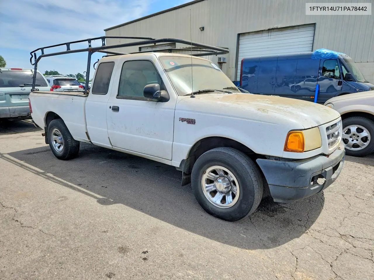 2000 Ford Ranger VIN: 1FTYR14U71PA78442 Lot: 58653606