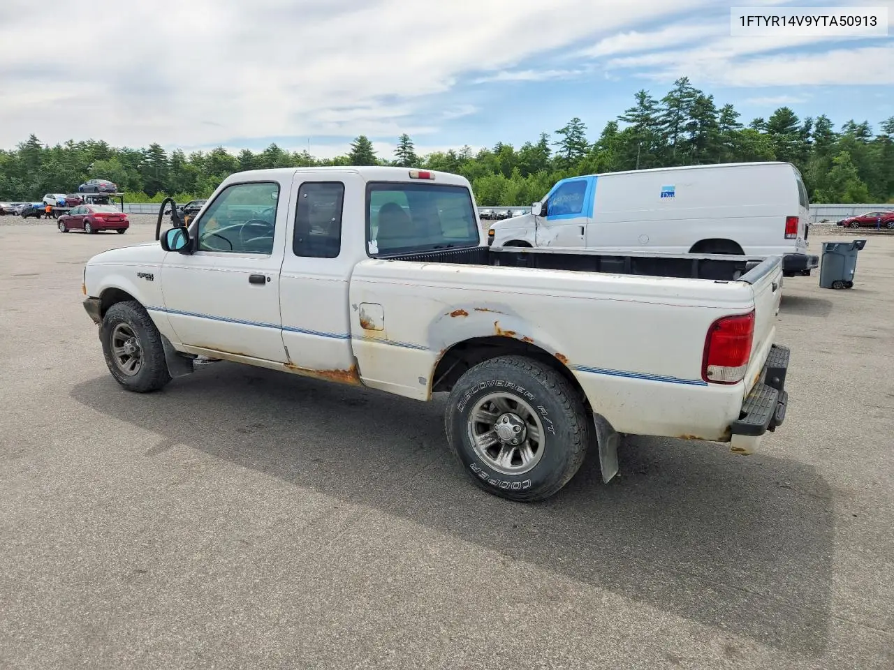 2000 Ford Ranger Super Cab VIN: 1FTYR14V9YTA50913 Lot: 61285556