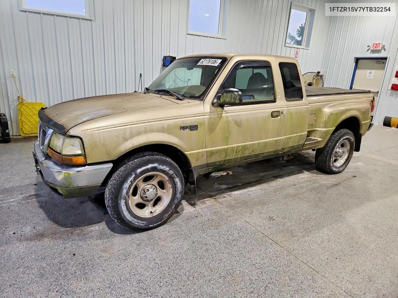 2000 Ford Ranger Super Cab VIN: 1FTZR15V7YTB32254 Lot: 62176106