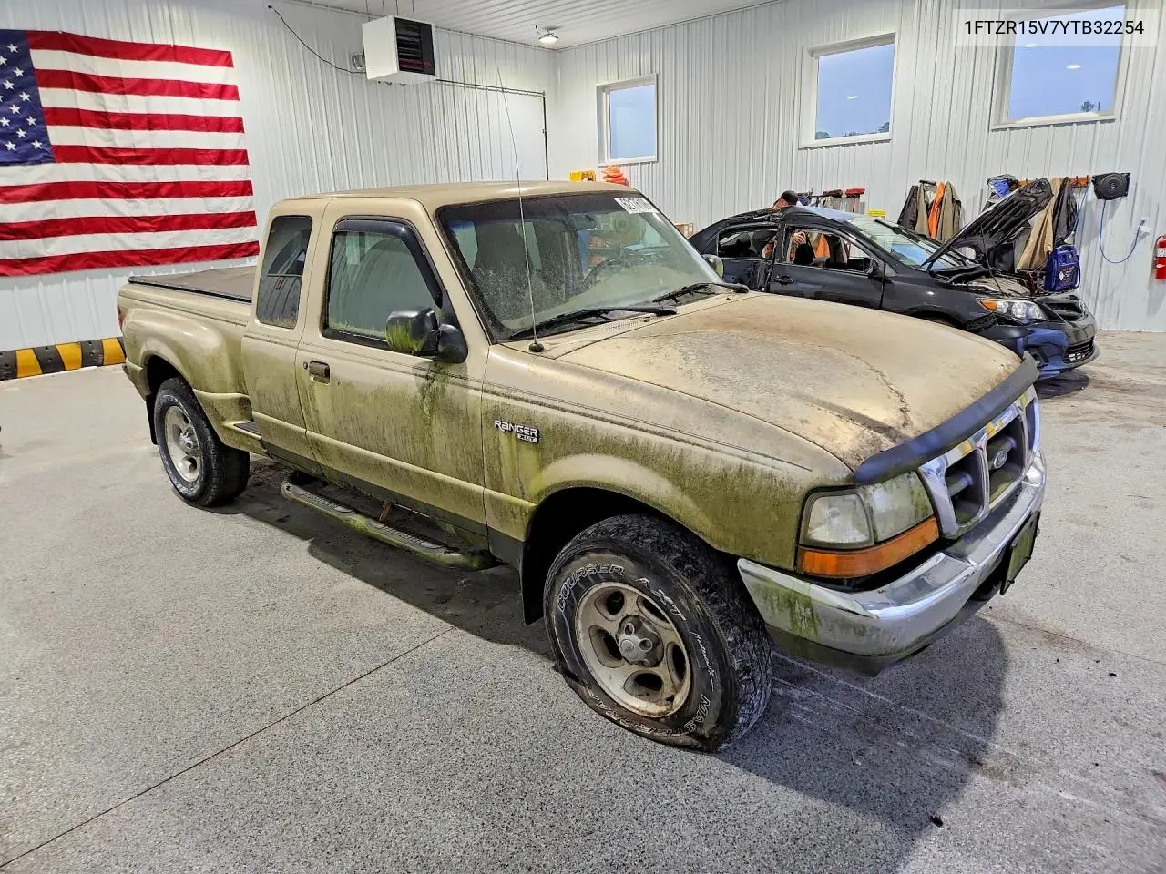 2000 Ford Ranger Super Cab VIN: 1FTZR15V7YTB32254 Lot: 62176106