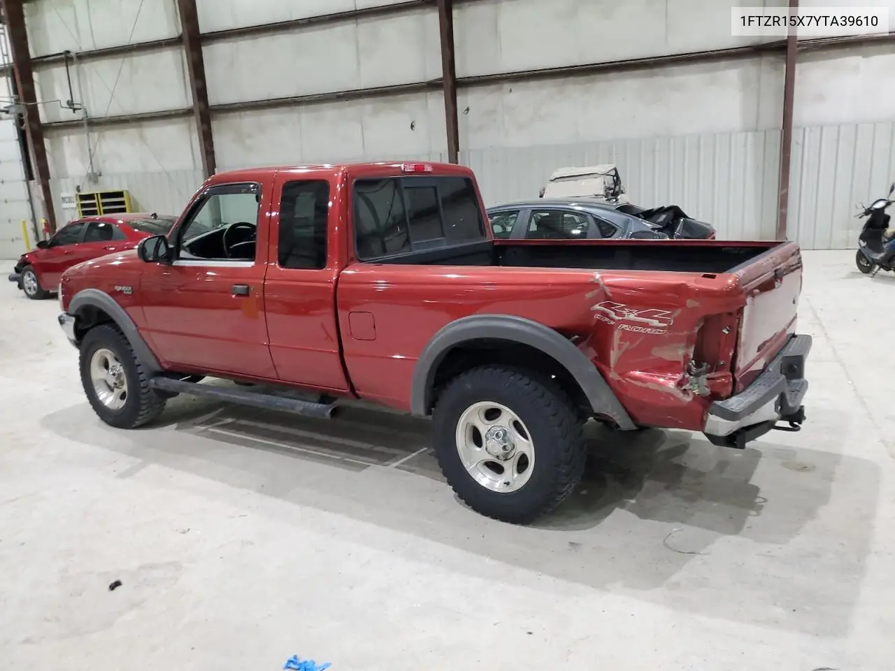 1FTZR15X7YTA39610 2000 Ford Ranger Super Cab
