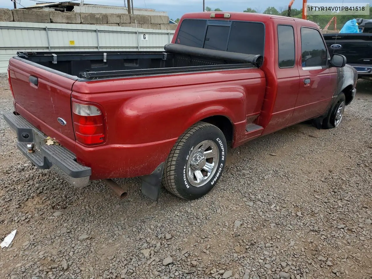 2001 Ford Ranger Super Cab VIN: 1FTYR14V01PB41518 Lot: 58260356