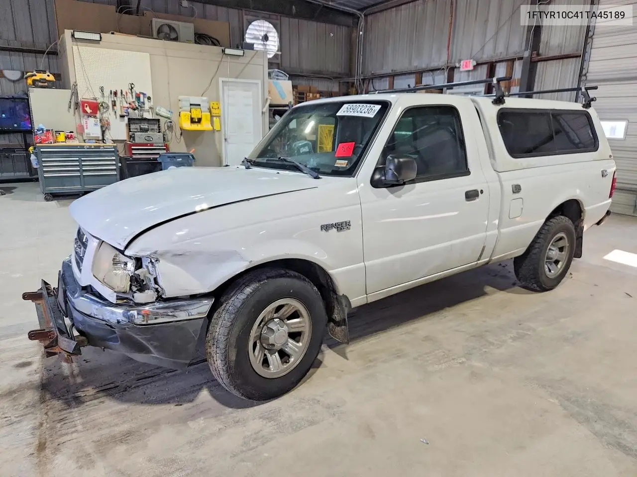 2001 Ford Ranger VIN: 1FTYR10C41TA45189 Lot: 58903236