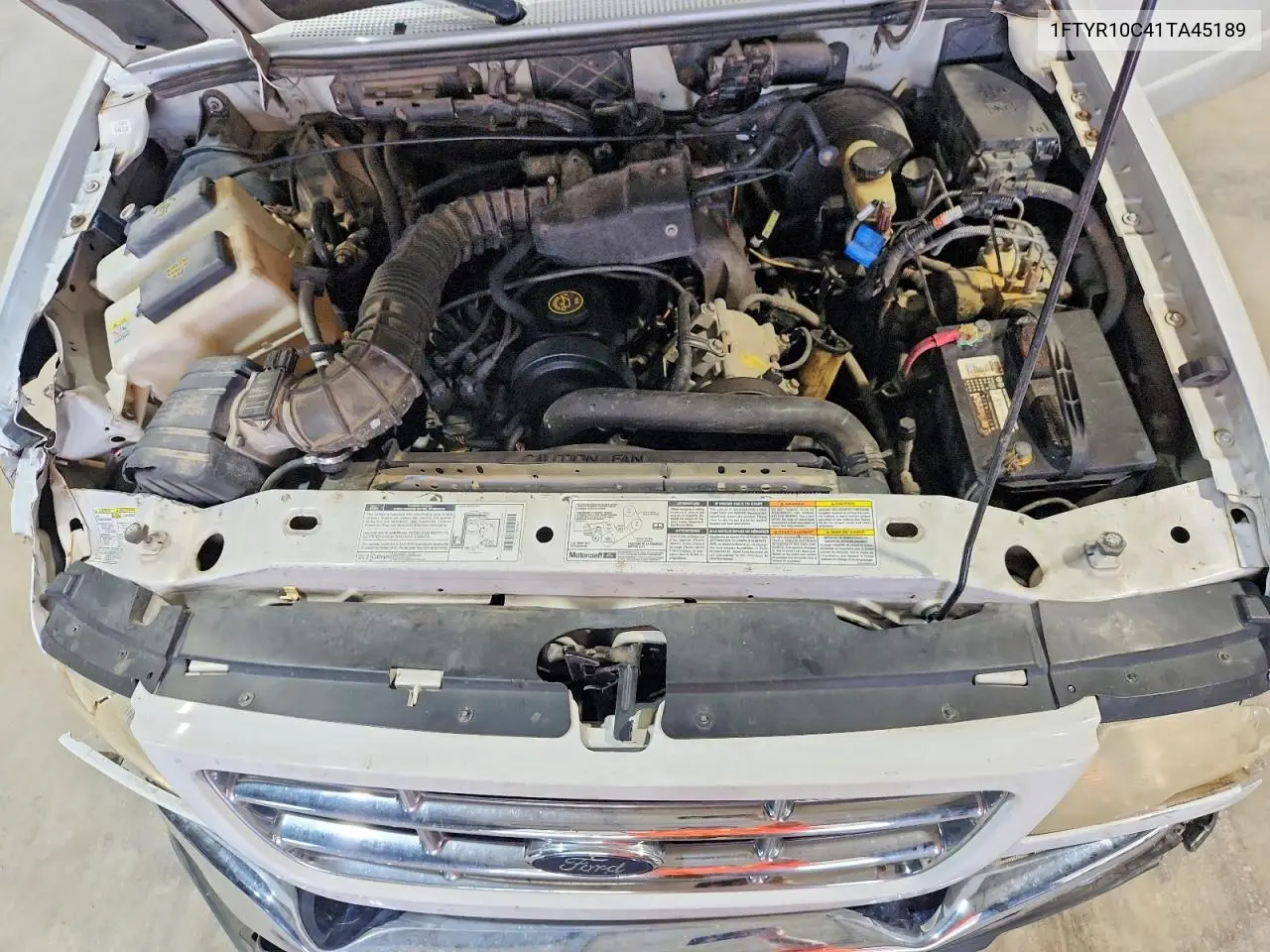 2001 Ford Ranger VIN: 1FTYR10C41TA45189 Lot: 58903236