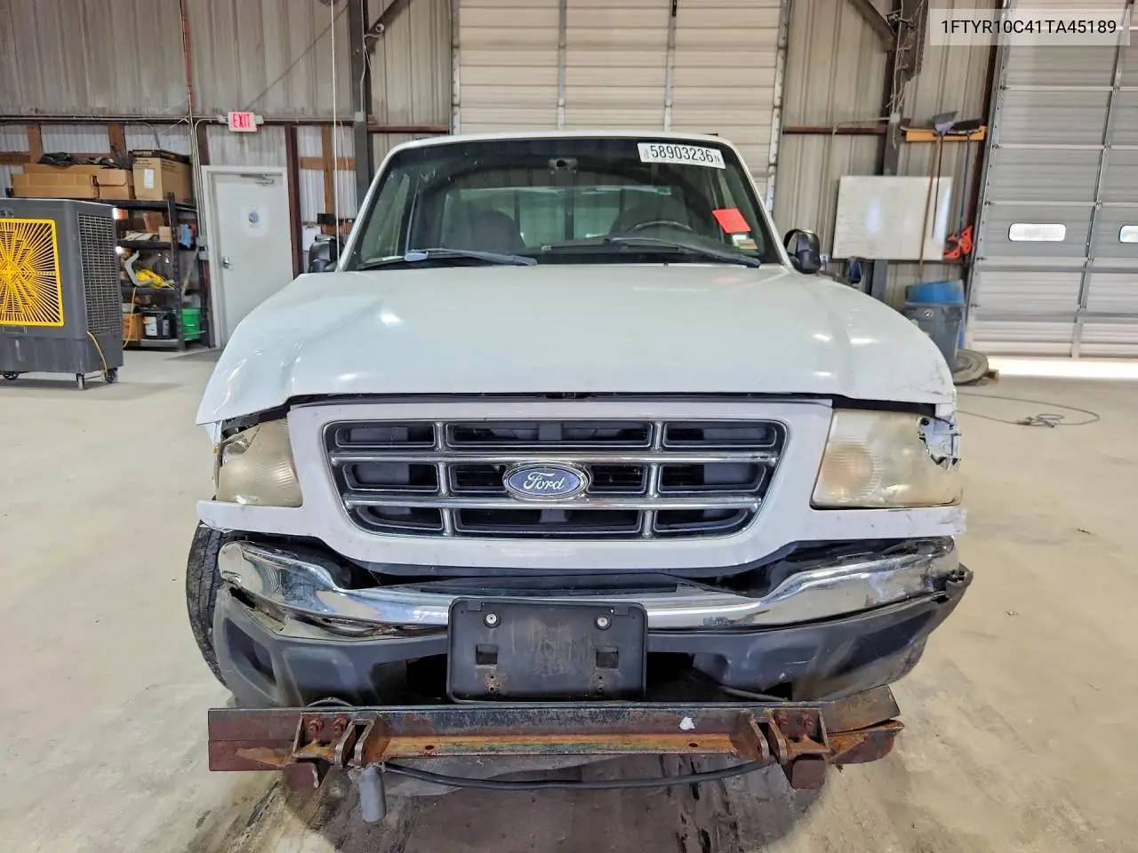 2001 Ford Ranger VIN: 1FTYR10C41TA45189 Lot: 58903236