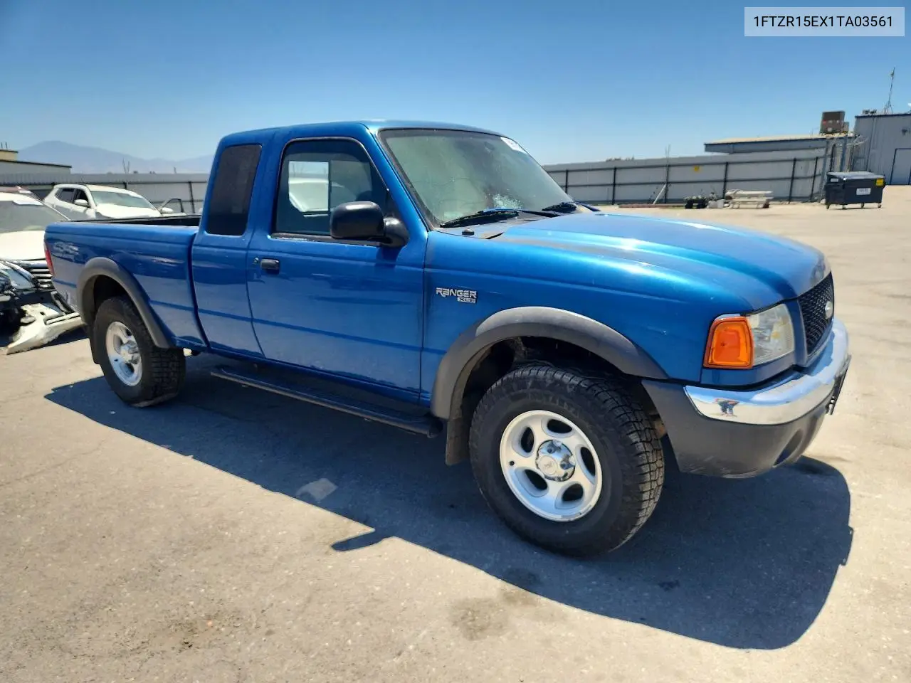 2001 Ford Ranger Super Cab VIN: 1FTZR15EX1TA03561 Lot: 59612426