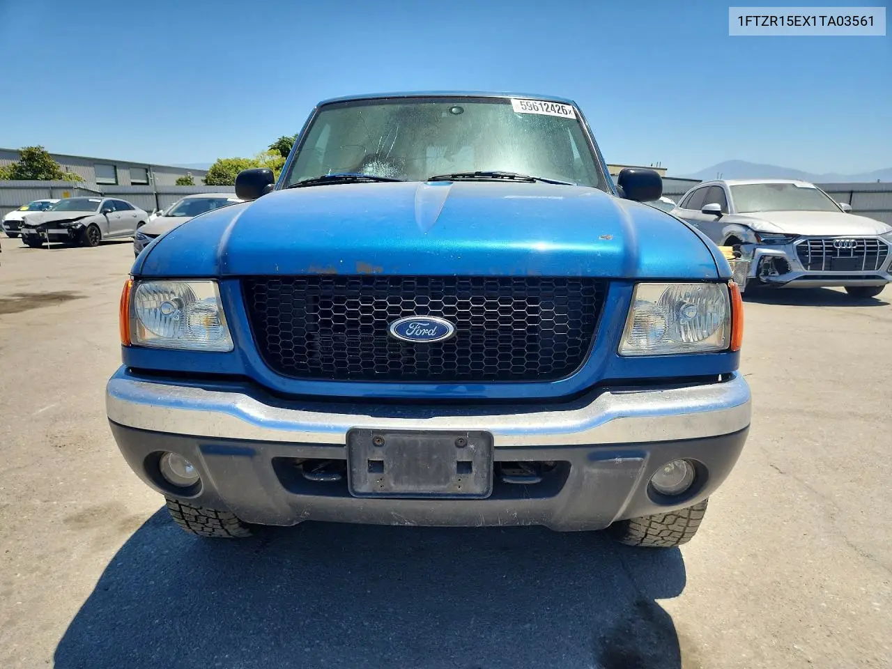 2001 Ford Ranger Super Cab VIN: 1FTZR15EX1TA03561 Lot: 59612426