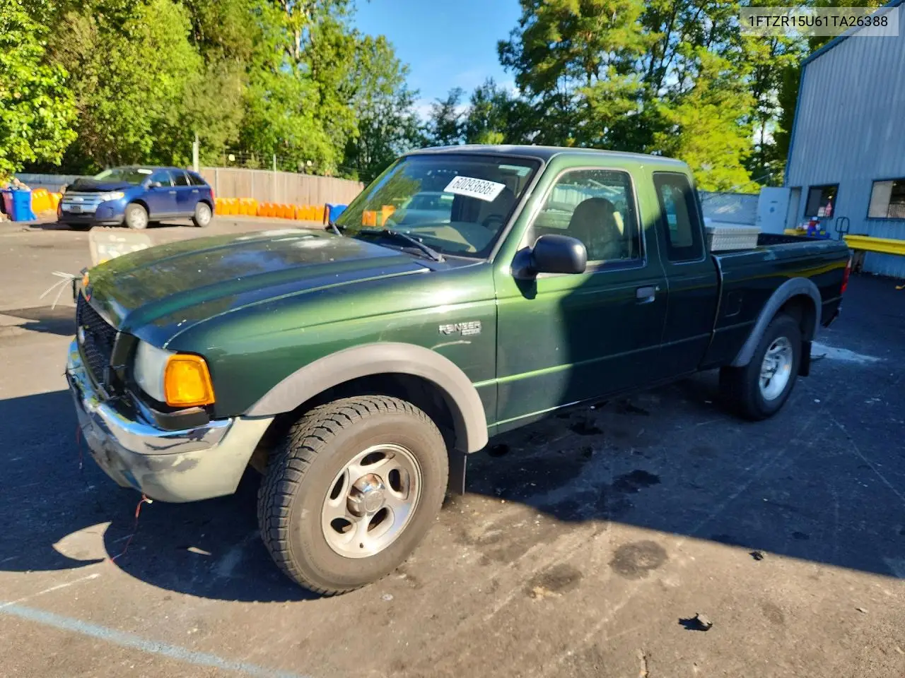 2001 Ford Ranger Super Cab VIN: 1FTZR15U61TA26388 Lot: 60093686
