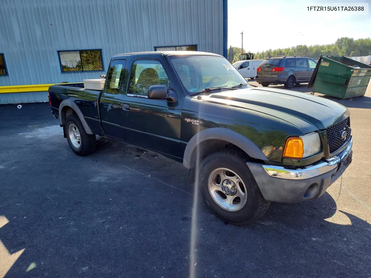 2001 Ford Ranger Super Cab VIN: 1FTZR15U61TA26388 Lot: 60093686