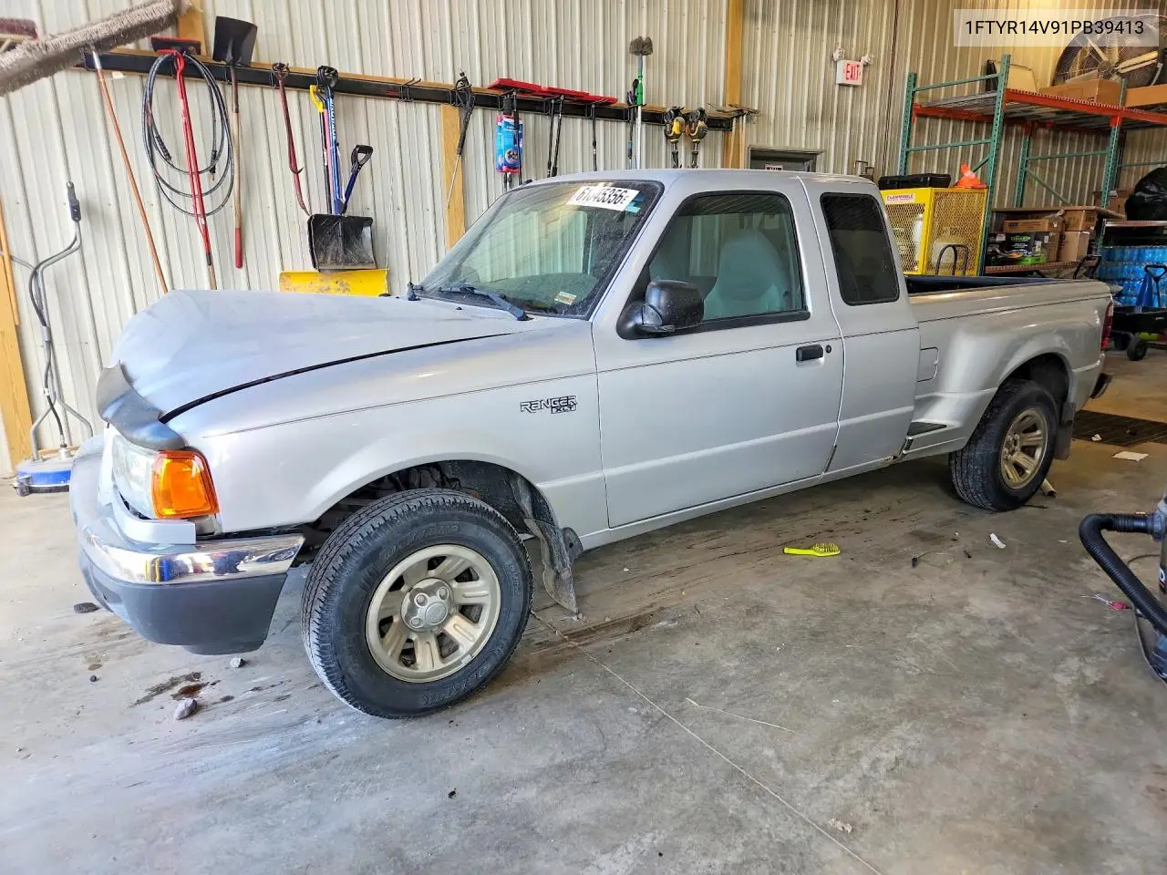 2001 Ford Ranger Super Cab VIN: 1FTYR14V91PB39413 Lot: 61045356