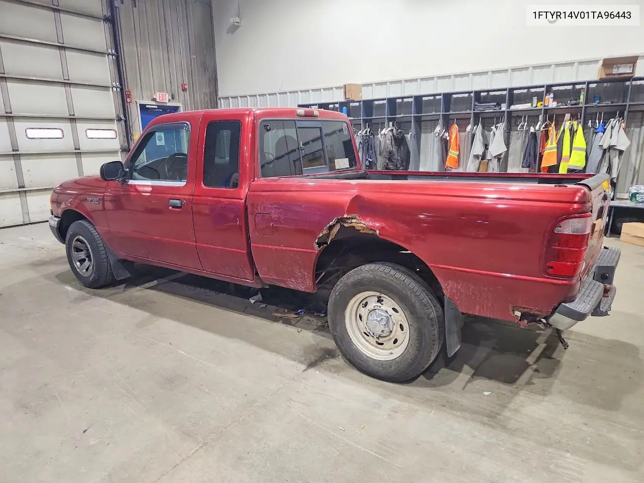 2001 Ford Ranger Super Cab VIN: 1FTYR14V01TA96443 Lot: 61709686