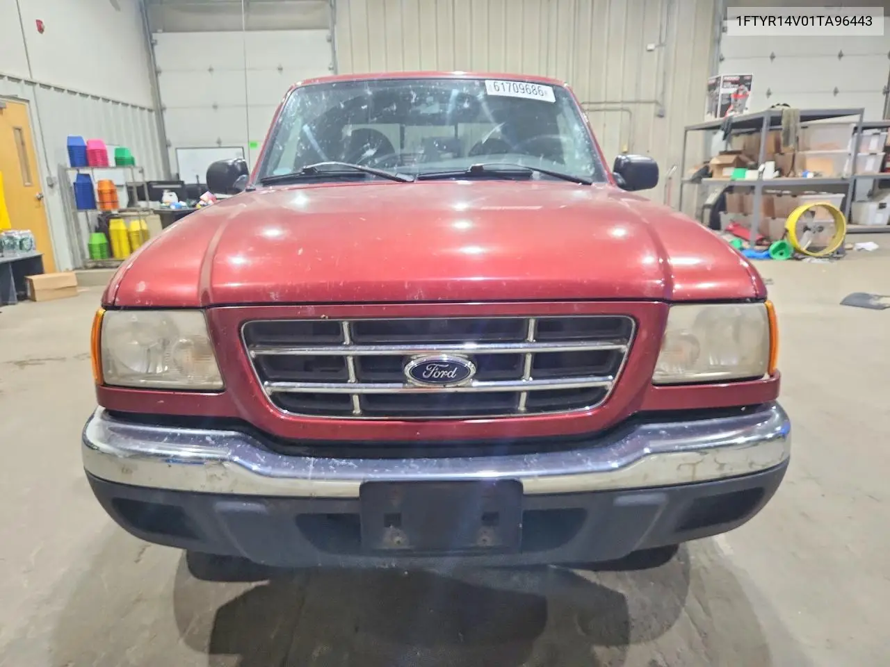 2001 Ford Ranger Super Cab VIN: 1FTYR14V01TA96443 Lot: 61709686