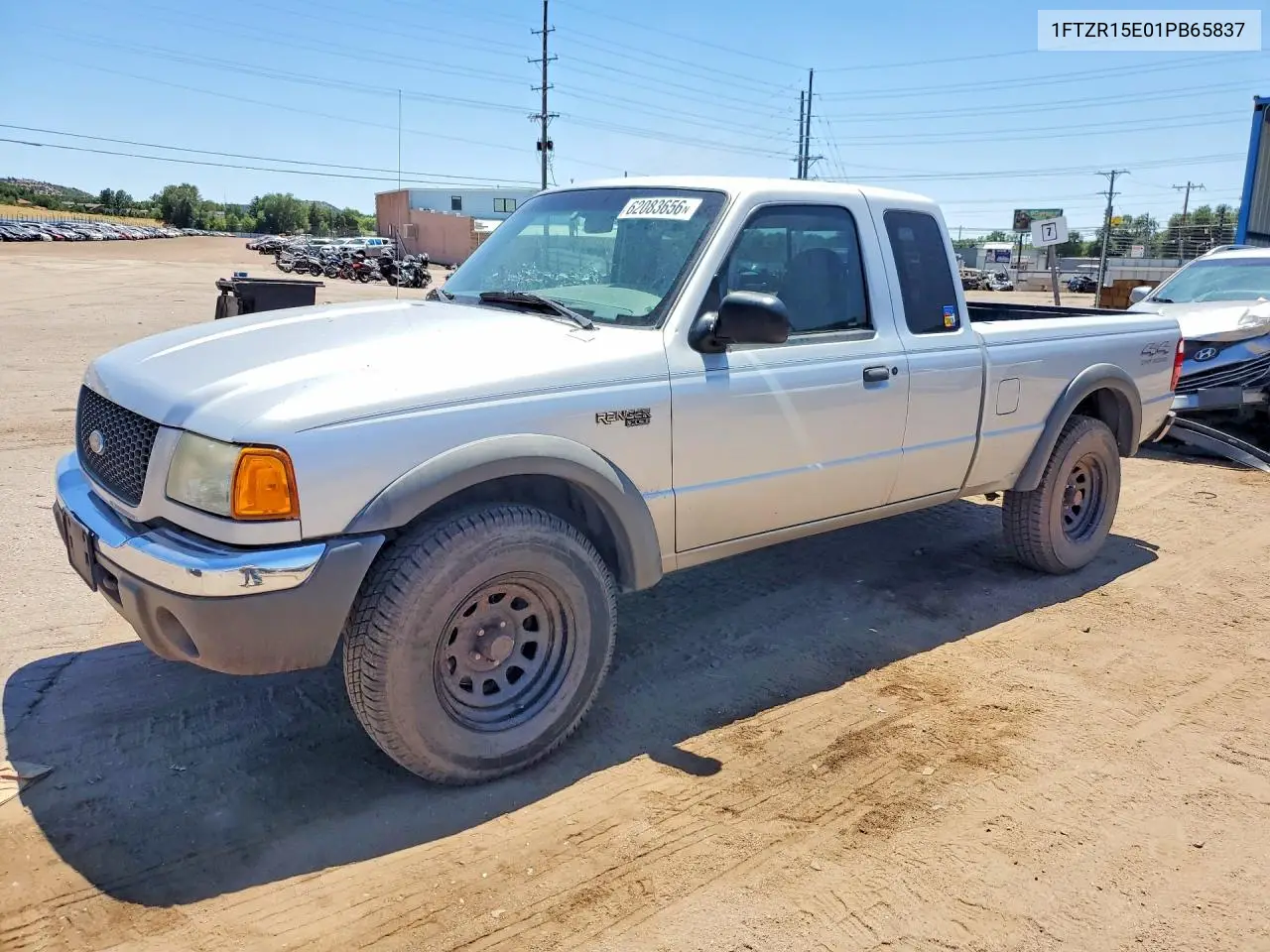 2001 Ford Ranger Super Cab VIN: 1FTZR15E01PB65837 Lot: 62083656