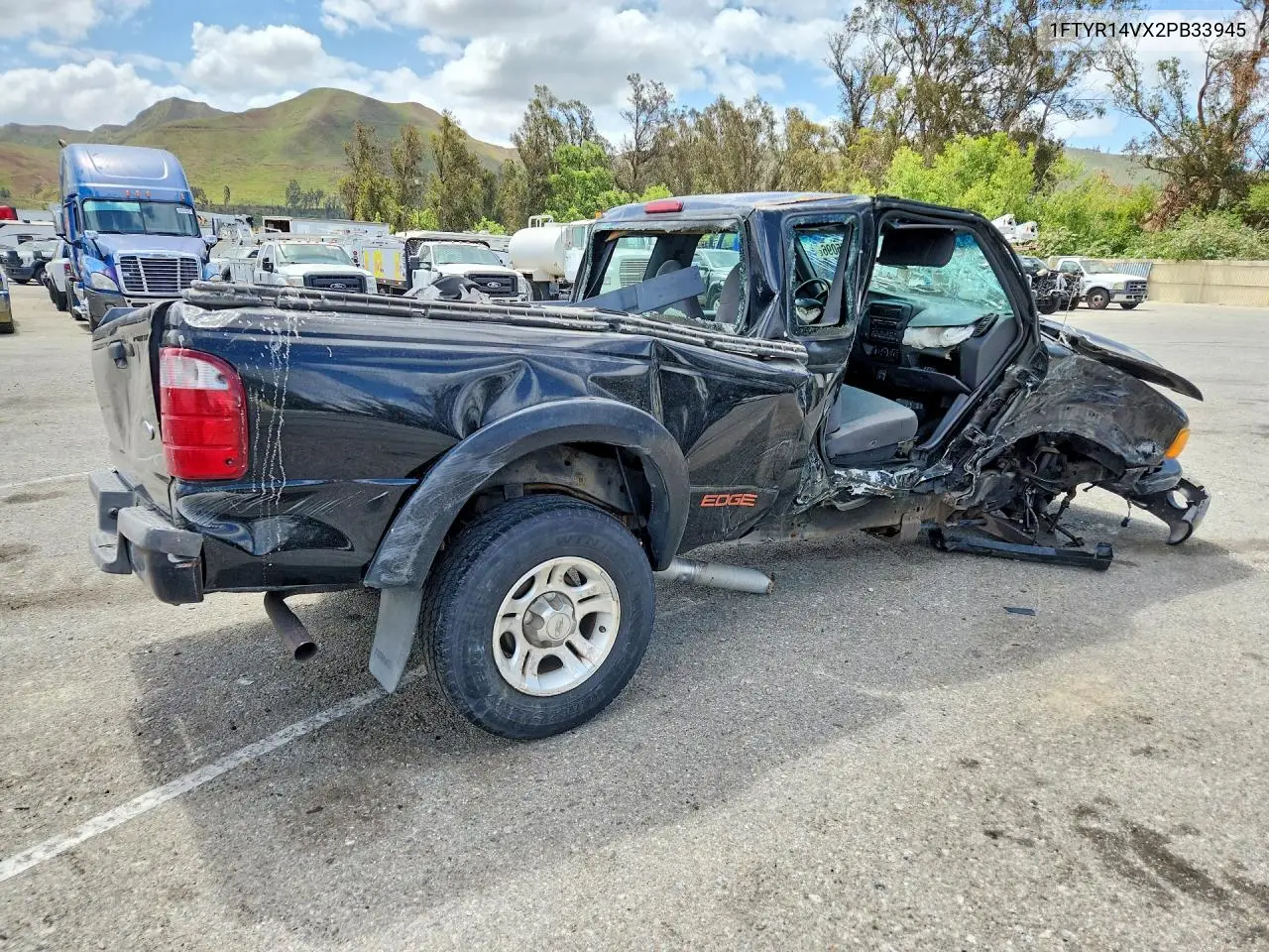 2002 Ford Ranger Super Cab VIN: 1FTYR14VX2PB33945 Lot: 55055096