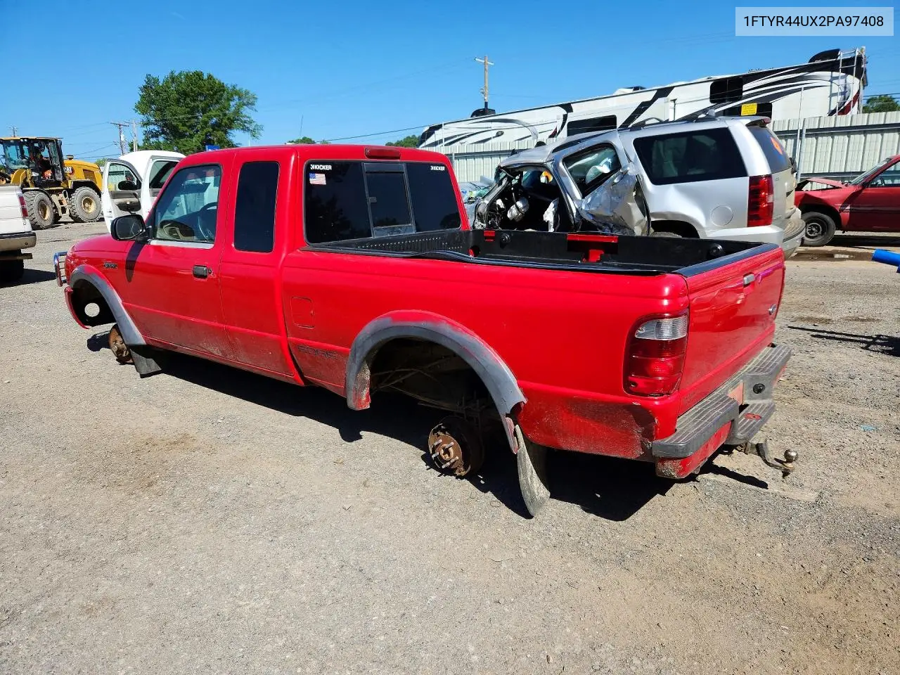 2002 Ford Ranger Super Cab VIN: 1FTYR44UX2PA97408 Lot: 60313246