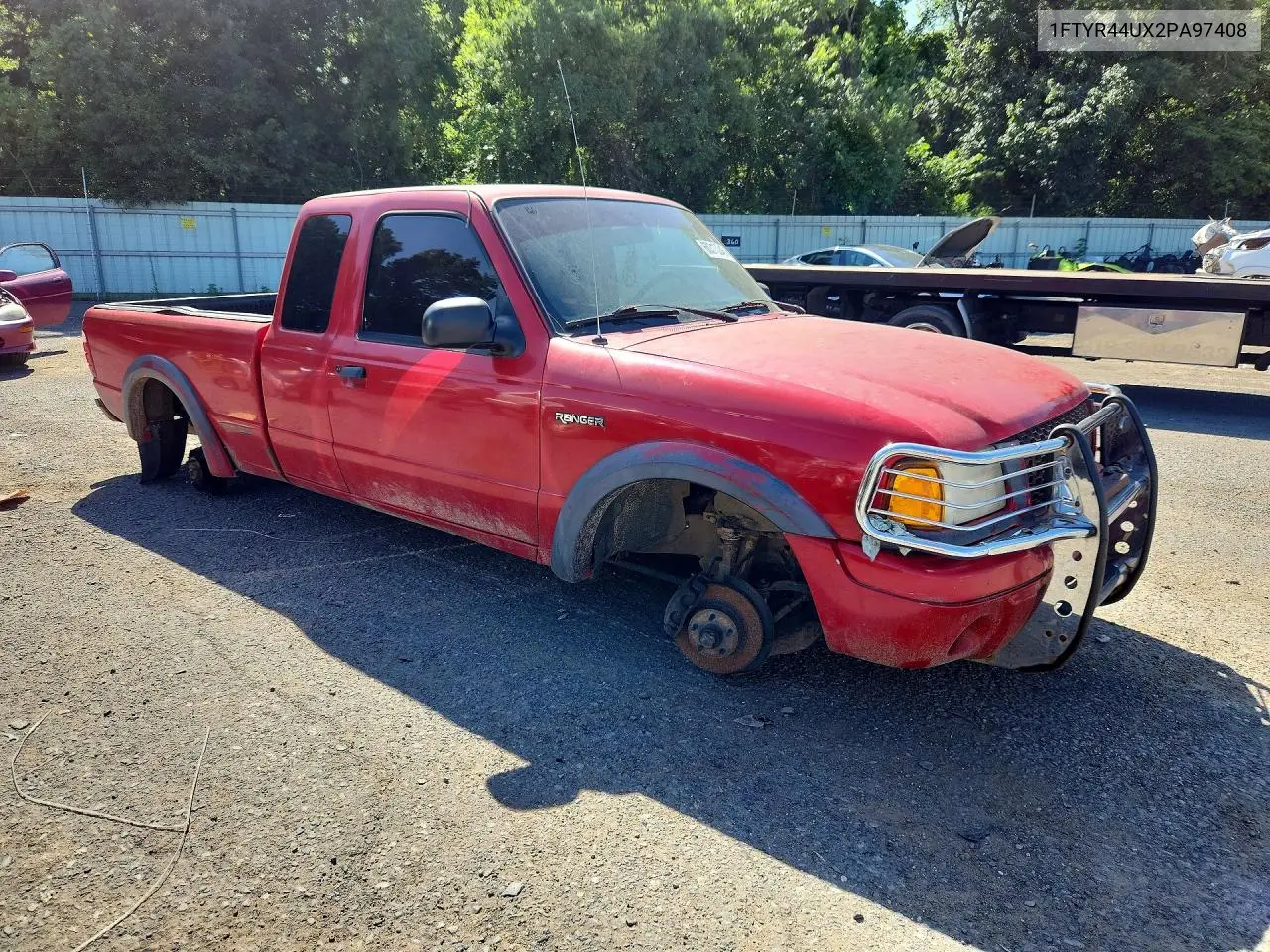 2002 Ford Ranger Super Cab VIN: 1FTYR44UX2PA97408 Lot: 60313246