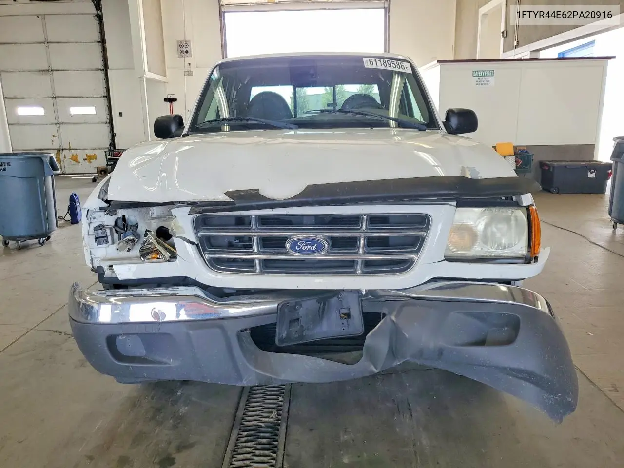 2002 Ford Ranger Super Cab VIN: 1FTYR44E62PA20916 Lot: 61189586
