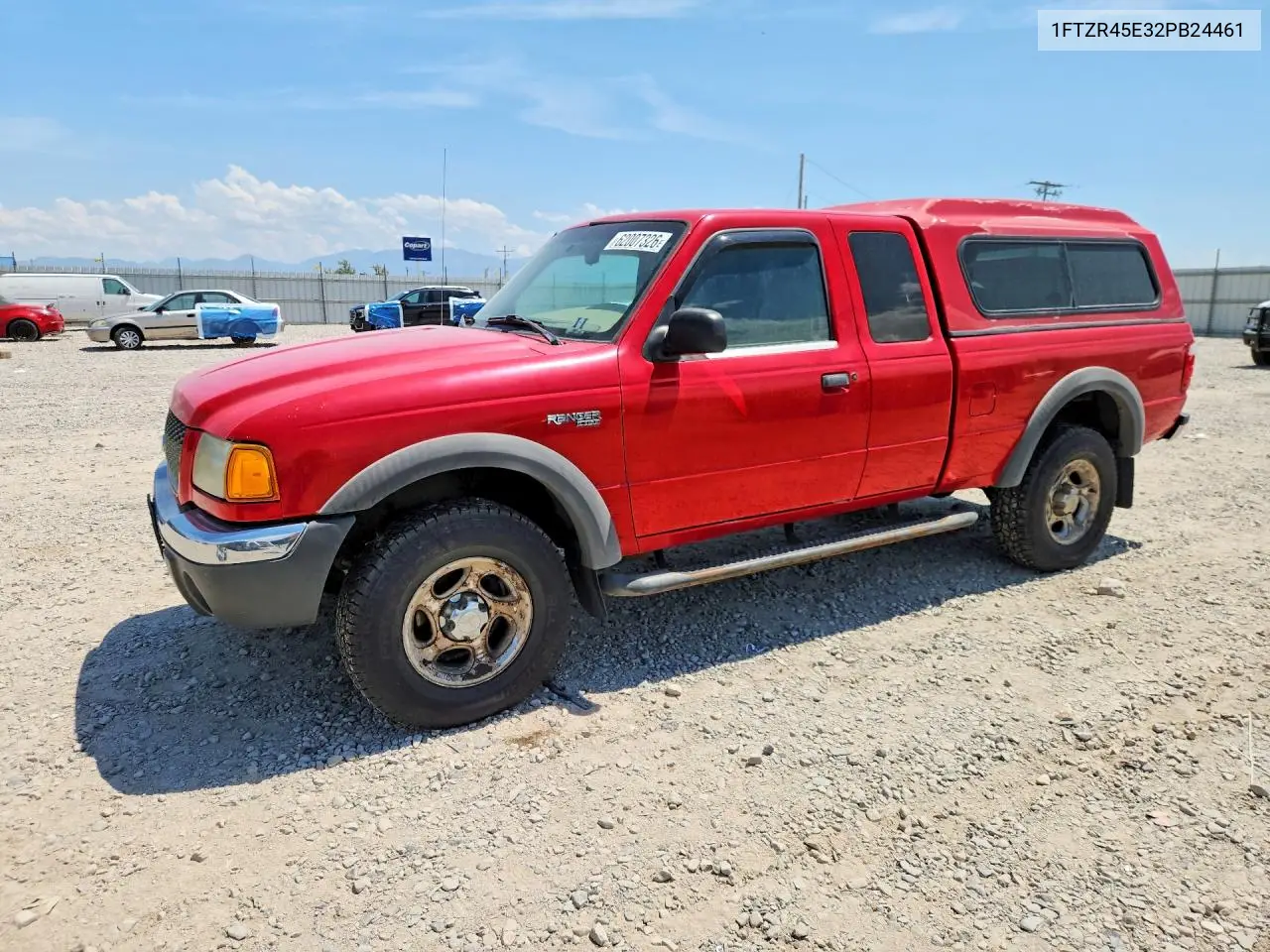 2002 Ford Ranger Super Cab VIN: 1FTZR45E32PB24461 Lot: 62007326