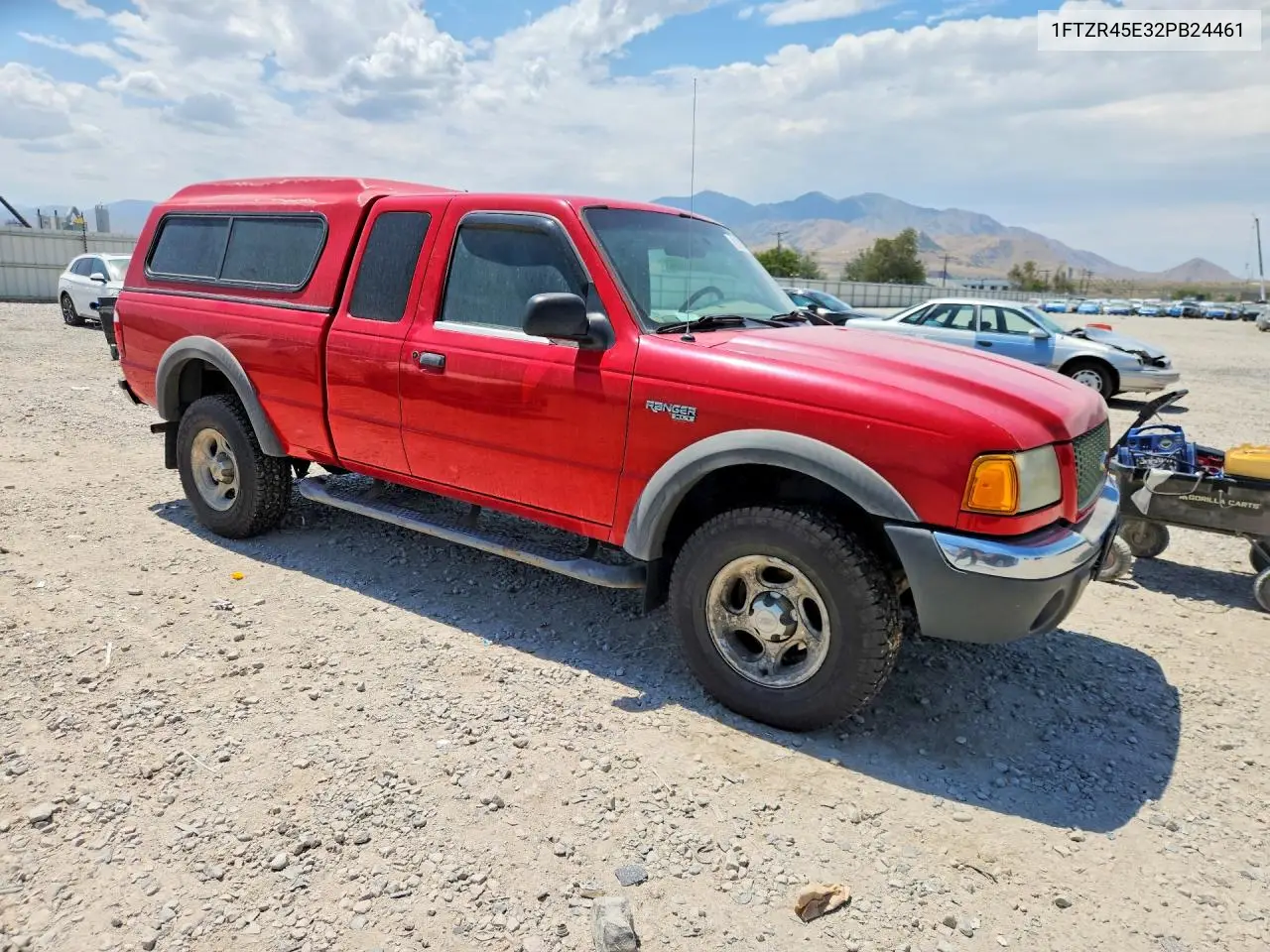 2002 Ford Ranger Super Cab VIN: 1FTZR45E32PB24461 Lot: 62007326