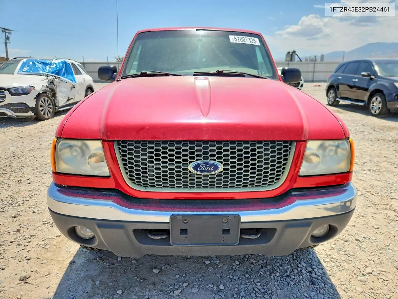2002 Ford Ranger Super Cab VIN: 1FTZR45E32PB24461 Lot: 62007326