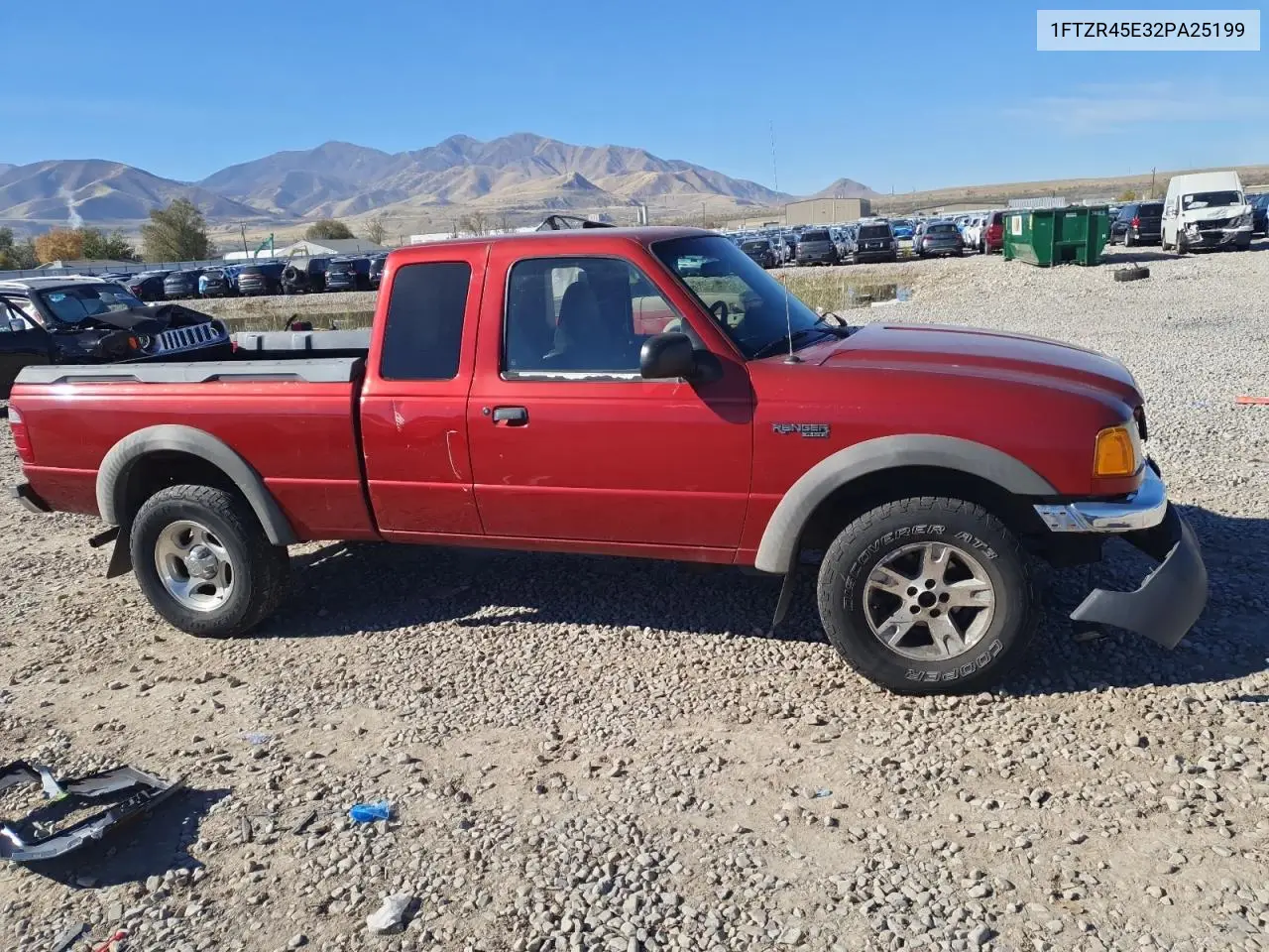 1FTZR45E32PA25199 2002 Ford Ranger Super Cab