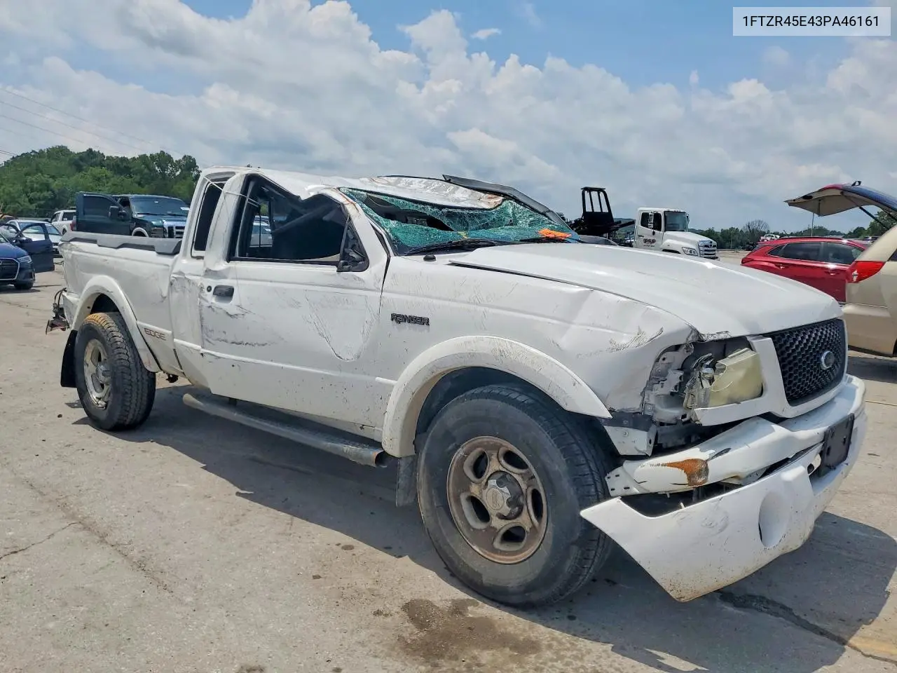 2003 Ford Ranger Super Cab VIN: 1FTZR45E43PA46161 Lot: 60608476