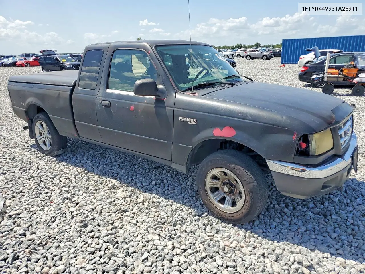 2003 Ford Ranger Super Cab VIN: 1FTYR44V93TA25911 Lot: 61113796