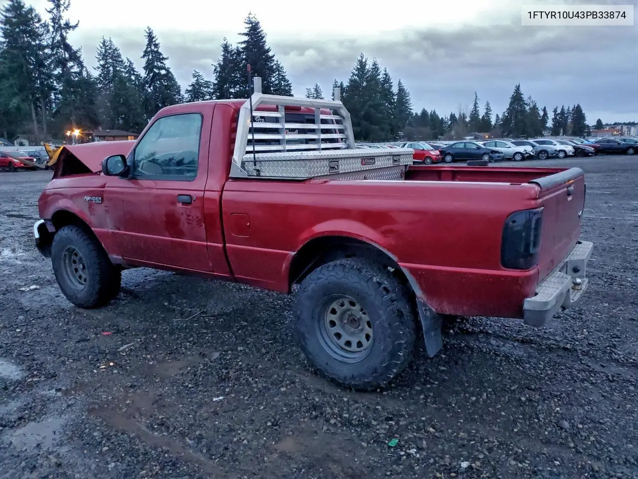 1FTYR10U43PB33874 2003 Ford Ranger