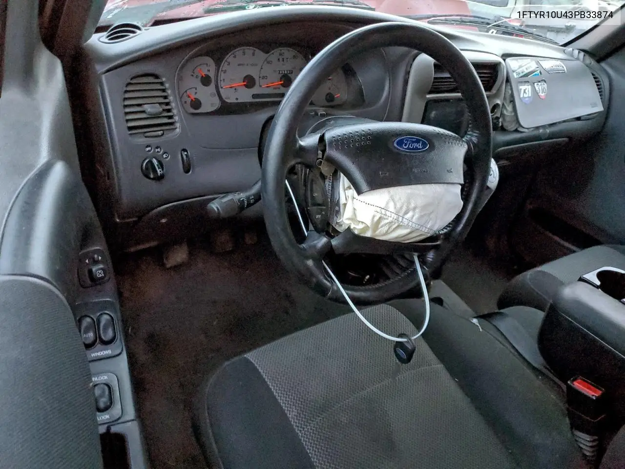 1FTYR10U43PB33874 2003 Ford Ranger
