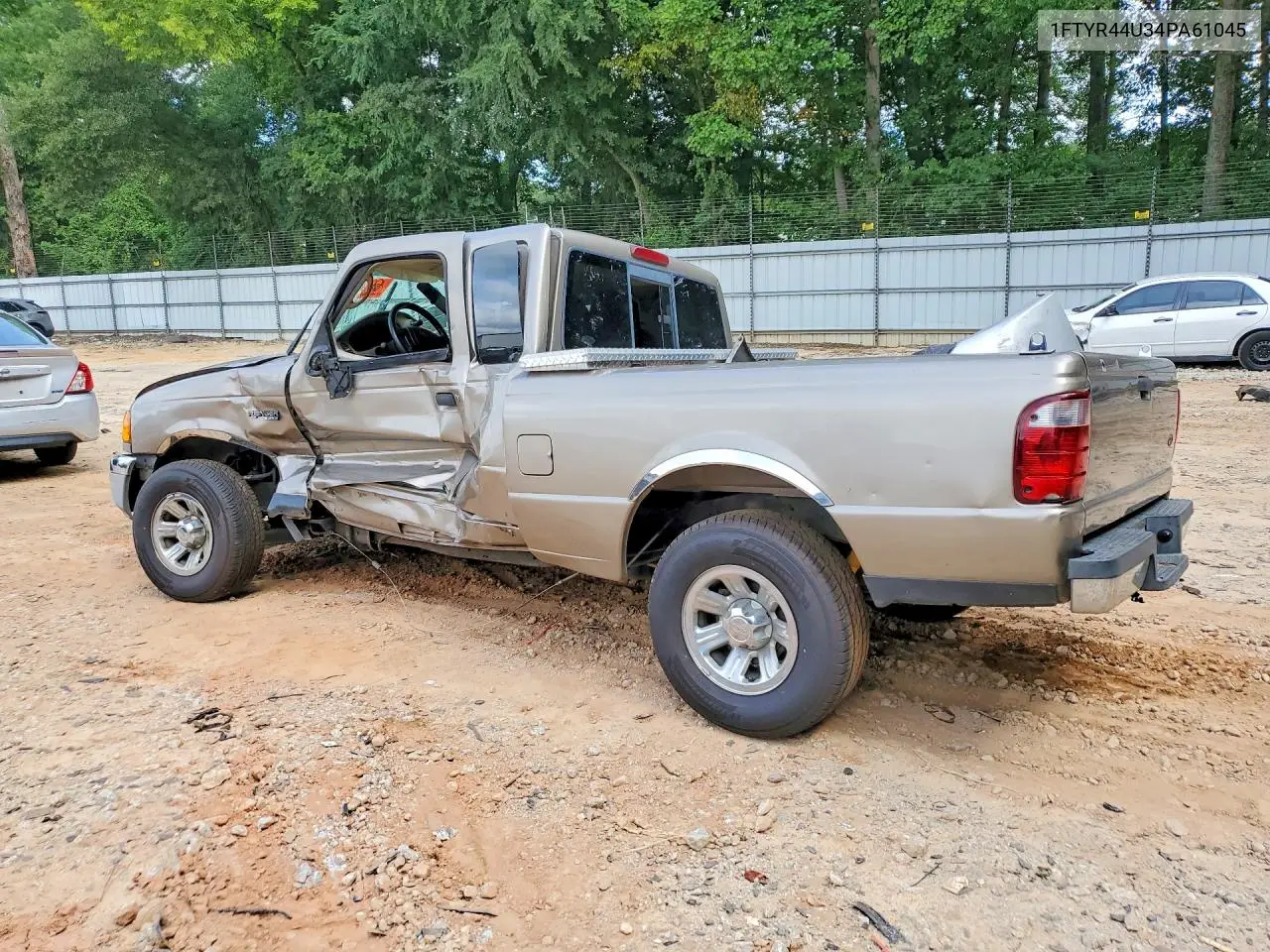 2004 Ford Ranger Super Cab VIN: 1FTYR44U34PA61045 Lot: 59002556