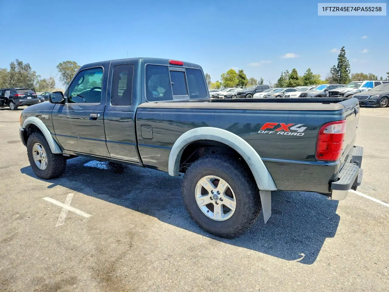 2004 Ford Ranger Super Cab VIN: 1FTZR45E74PA55258 Lot: 59015126