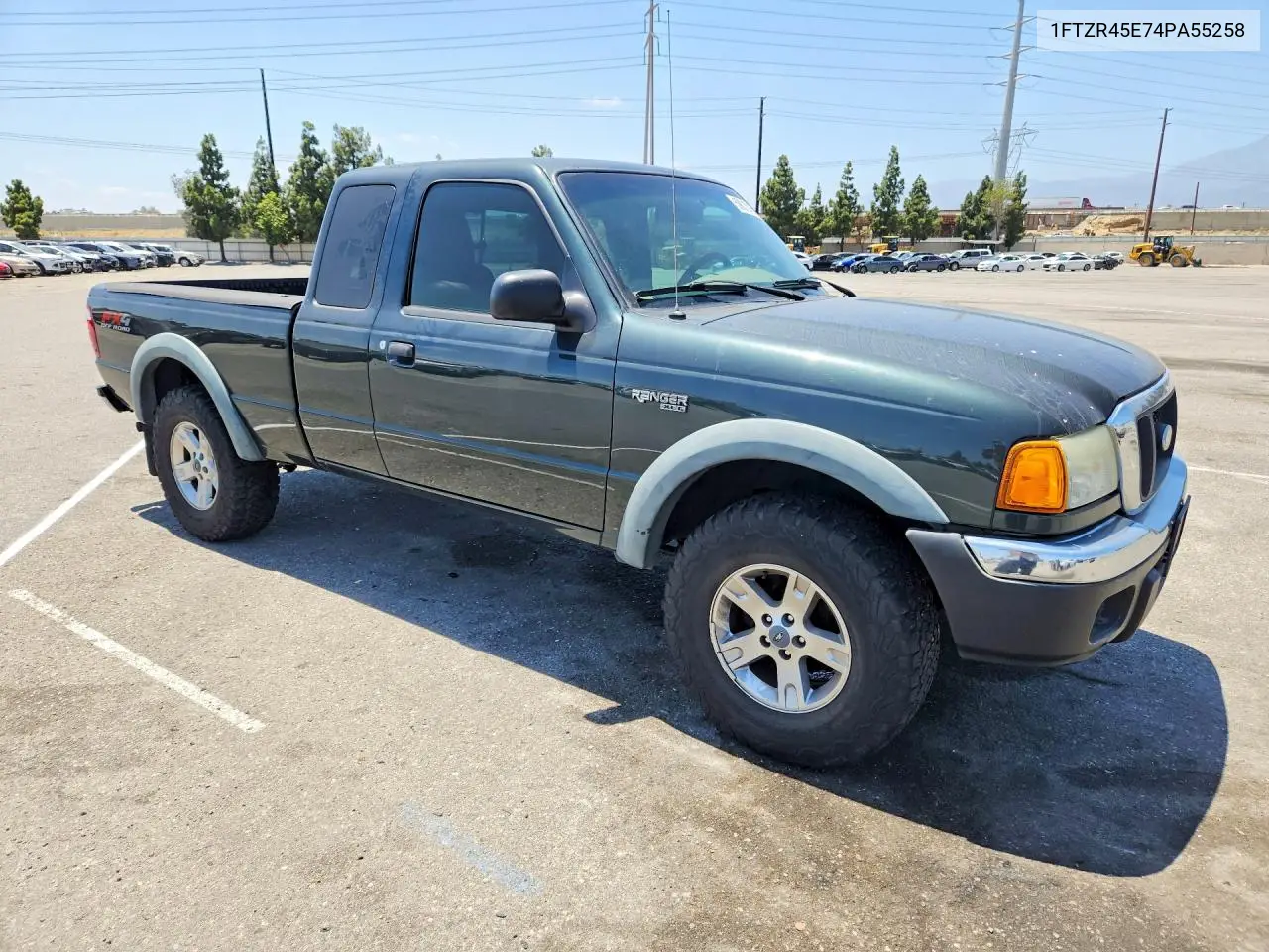 2004 Ford Ranger Super Cab VIN: 1FTZR45E74PA55258 Lot: 59015126