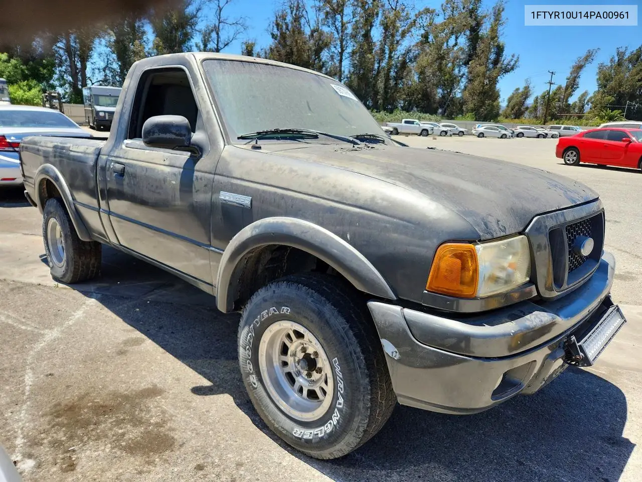 2004 Ford Ranger VIN: 1FTYR10U14PA00961 Lot: 59730666