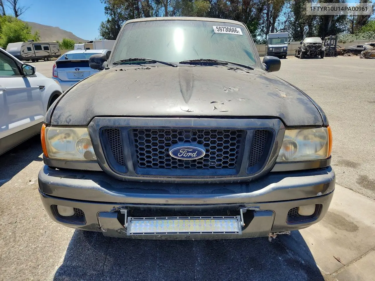2004 Ford Ranger VIN: 1FTYR10U14PA00961 Lot: 59730666