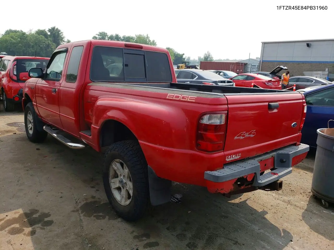 2004 Ford Ranger Super Cab VIN: 1FTZR45E84PB31960 Lot: 61663646