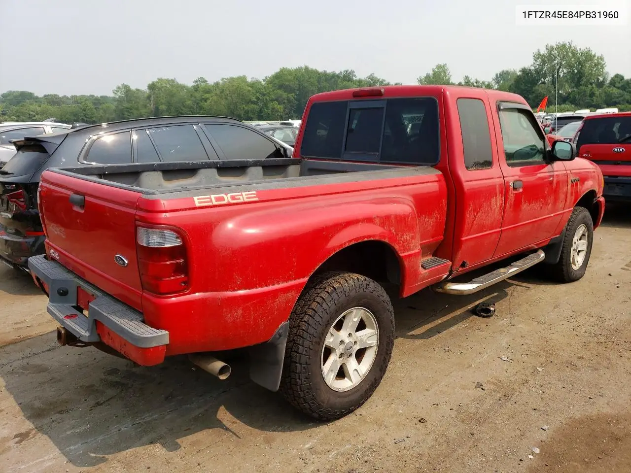 2004 Ford Ranger Super Cab VIN: 1FTZR45E84PB31960 Lot: 61663646