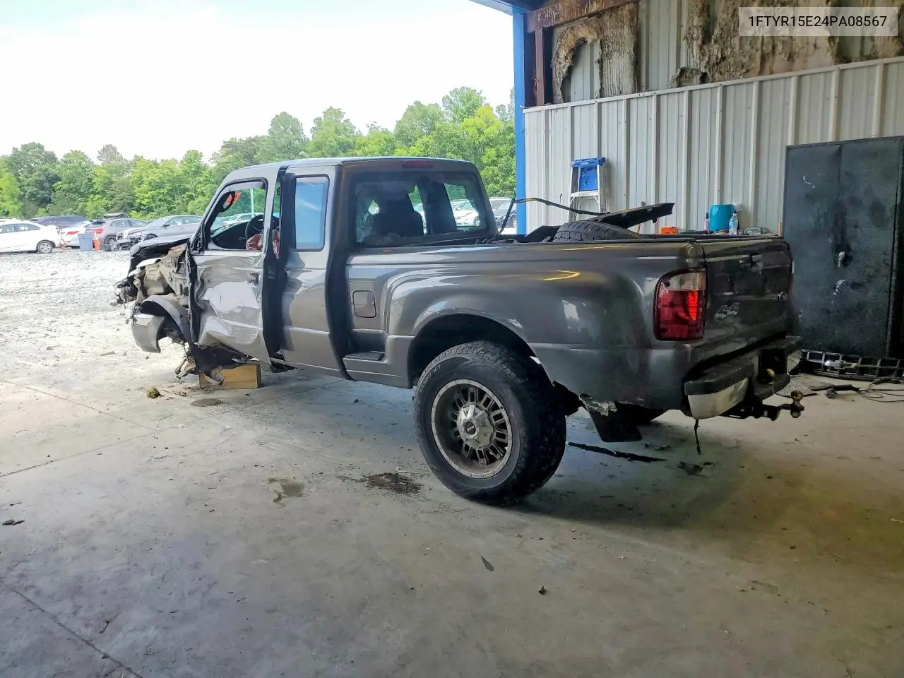 2004 Ford Ranger Super Cab VIN: 1FTYR15E24PA08567 Lot: 62051936