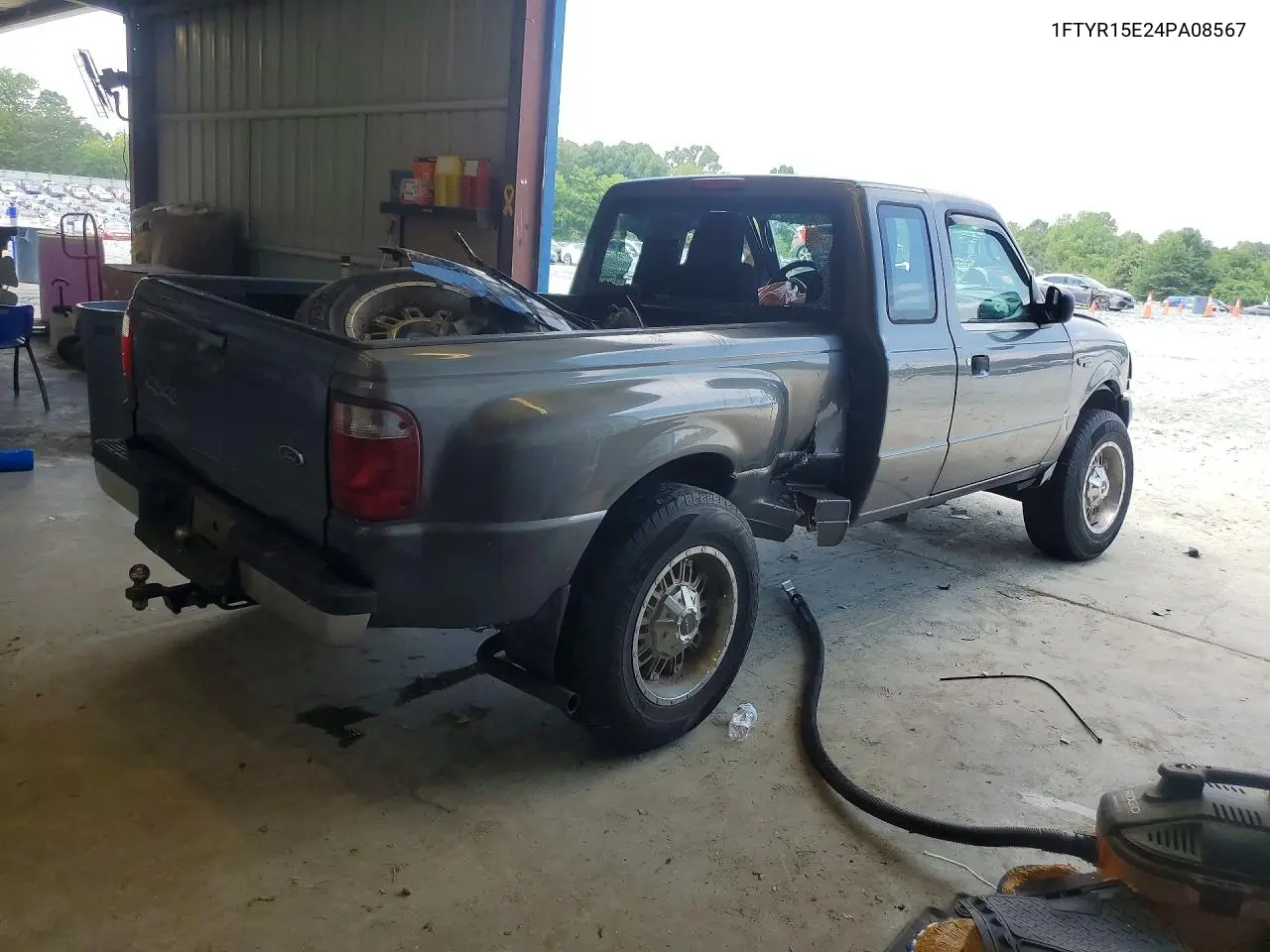 2004 Ford Ranger Super Cab VIN: 1FTYR15E24PA08567 Lot: 62051936