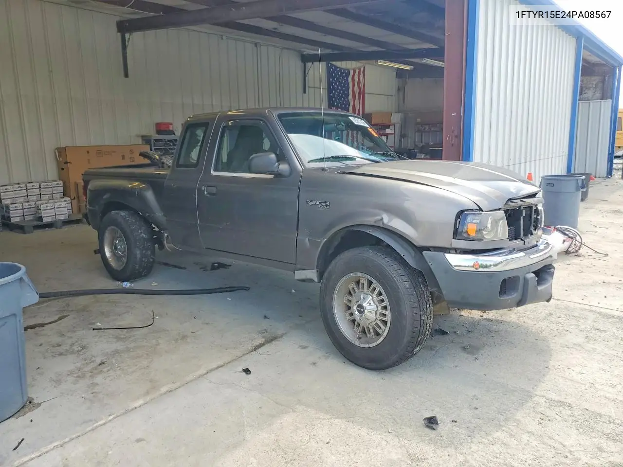 2004 Ford Ranger Super Cab VIN: 1FTYR15E24PA08567 Lot: 62051936