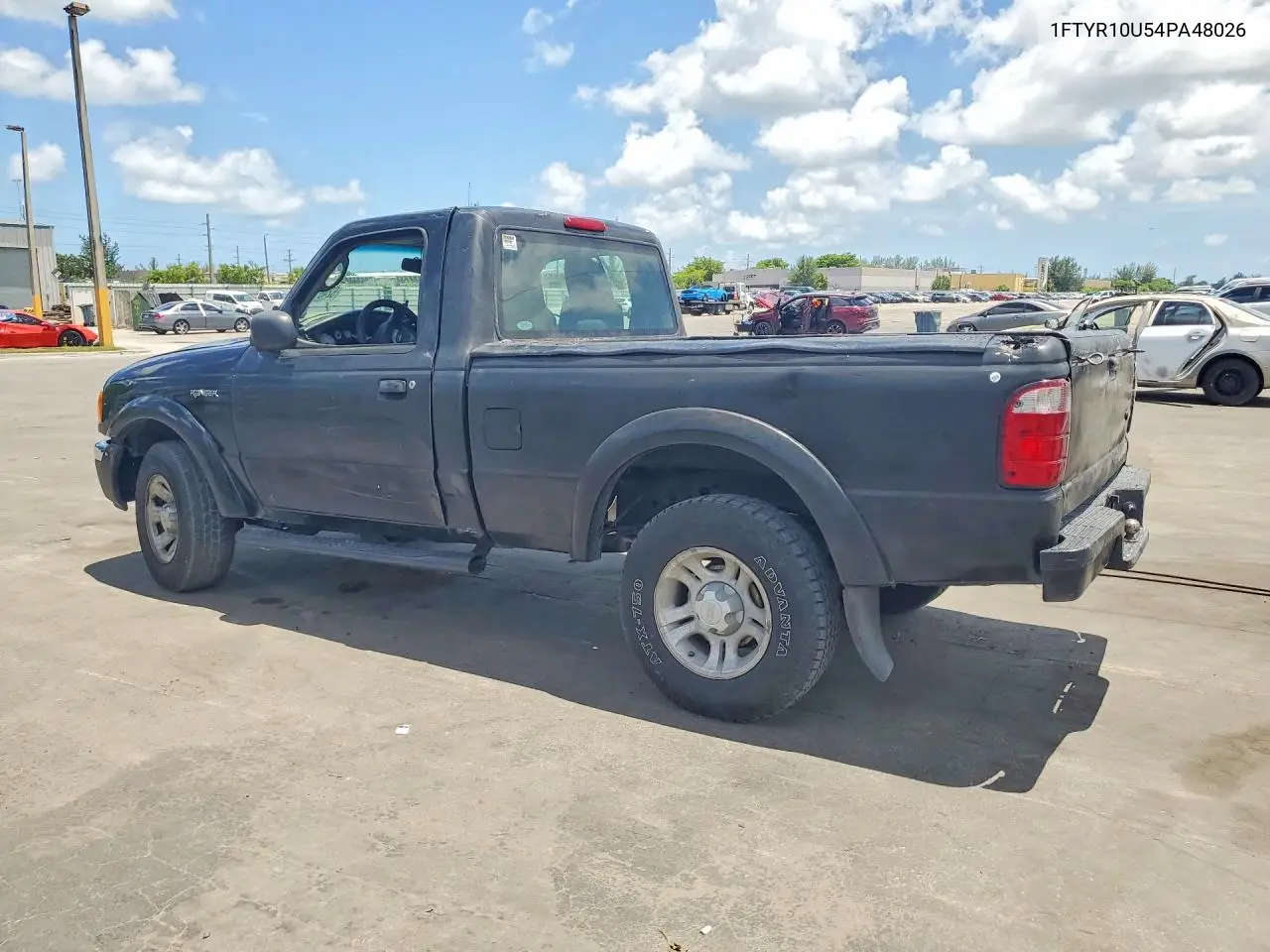 2004 Ford Ranger VIN: 1FTYR10U54PA48026 Lot: 62401776