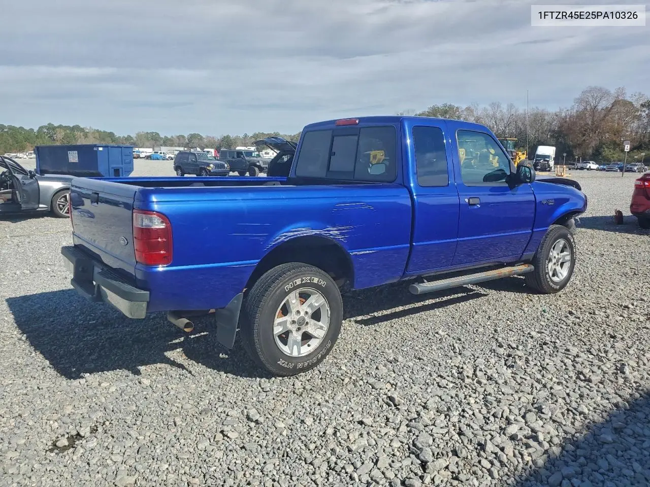 1FTZR45E25PA10326 2005 Ford Ranger Super Cab