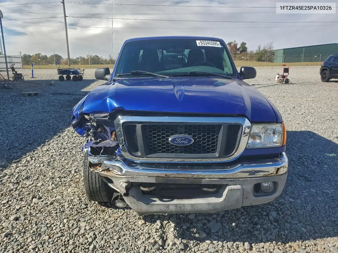 1FTZR45E25PA10326 2005 Ford Ranger Super Cab