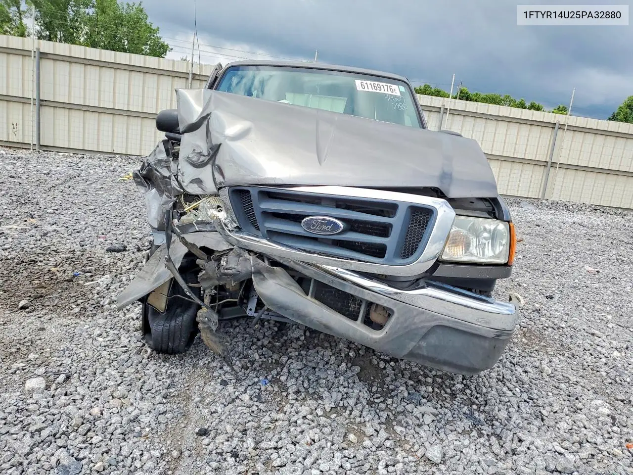 2005 Ford Ranger Super Cab VIN: 1FTYR14U25PA32880 Lot: 61169176